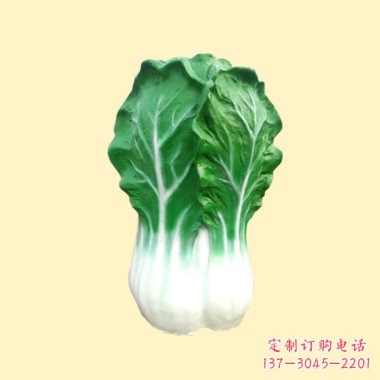 泰安白菜卡通雕塑