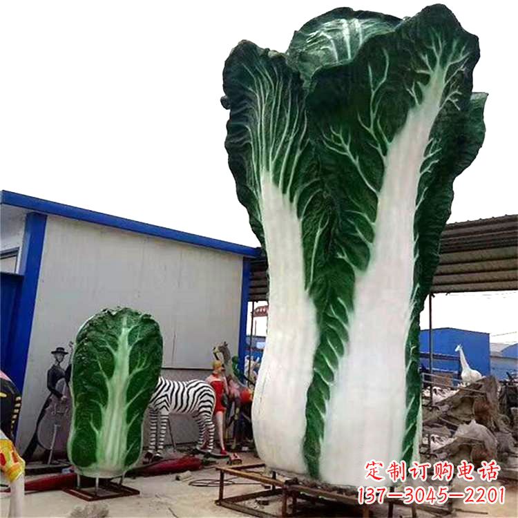 泰安缸白菜雕塑