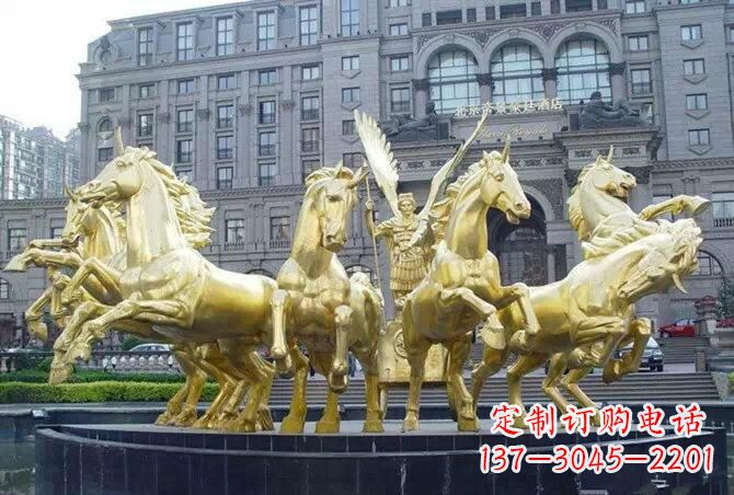 泰安阿波罗战车雕塑