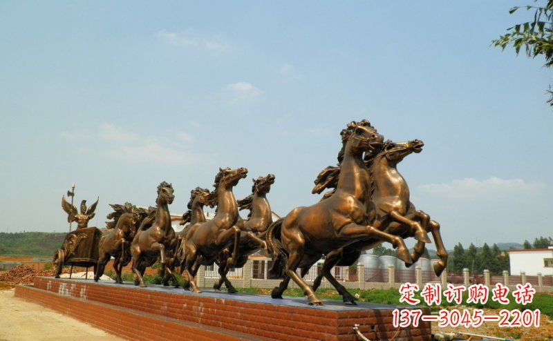 泰安阿波罗·战车·铜雕