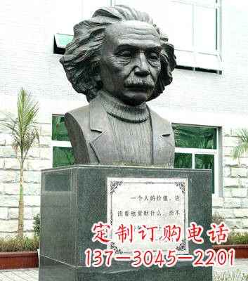 泰安爱因斯坦精美铜雕
