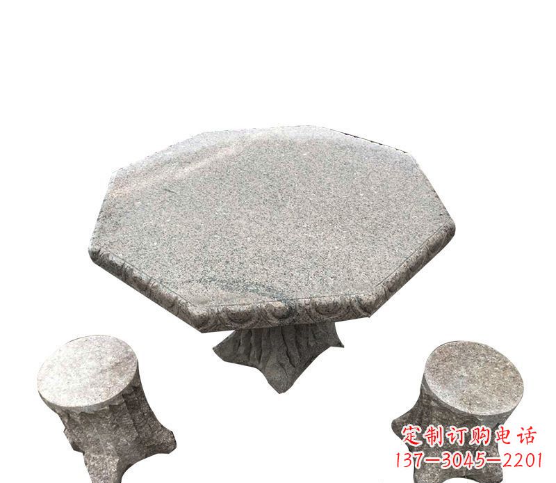 泰安八角石桌凳系列