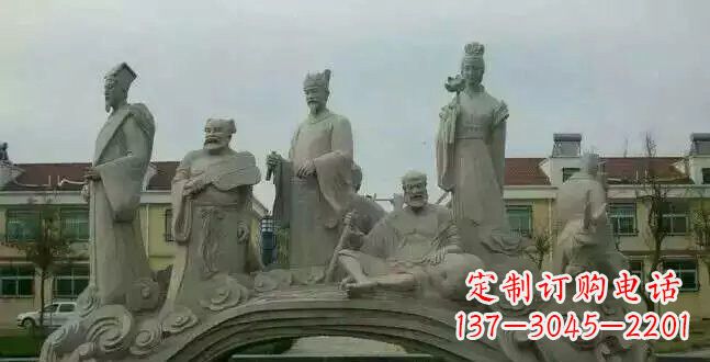 泰安八仙过海石雕222