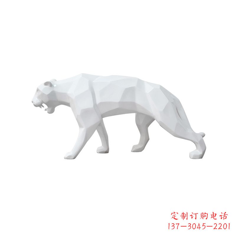 泰安玻璃钢豹雕塑