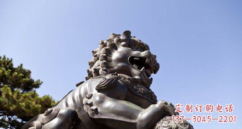 泰安新精美铜质狮子雕塑