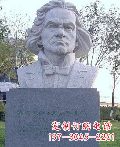 泰安贝多芬人物铜雕塑世界名人、著名音乐家