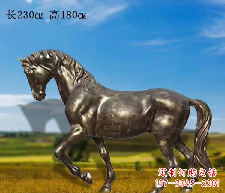 泰安马铜雕,传承古老文化