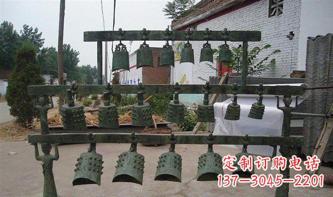泰安编钟仿古铜雕