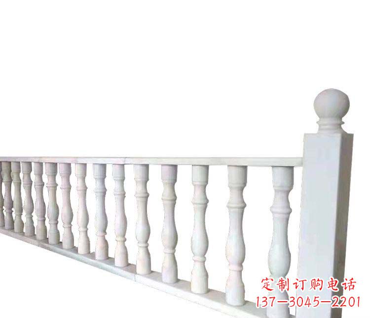 泰安别墅汉白玉栏杆景观石雕