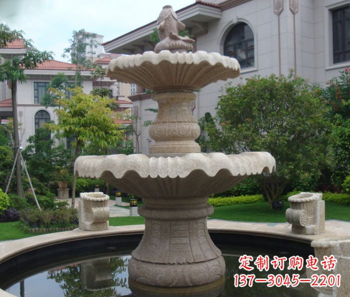 泰安别墅景观欧式喷泉石雕 (3)