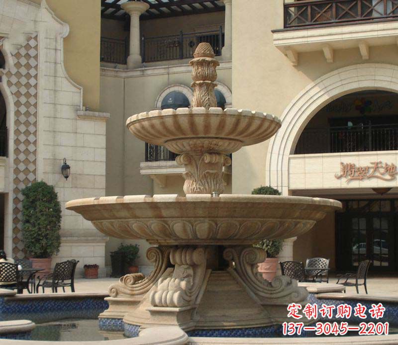 泰安大型喷泉雕塑精致的园林景观装饰