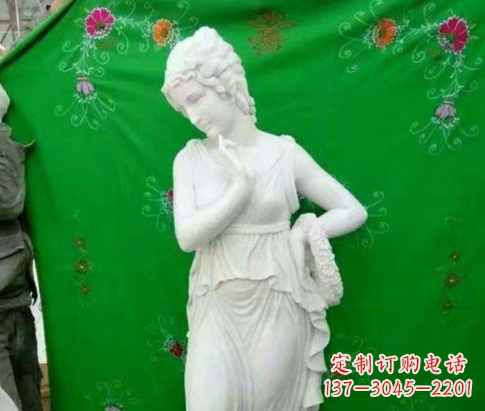 泰安别墅景观西方女人石雕