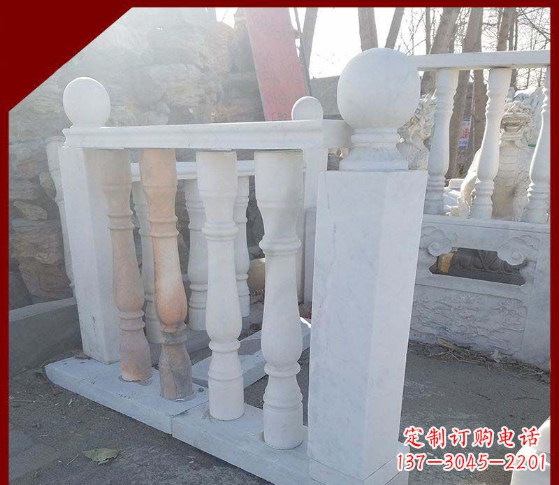 泰安别墅石雕栏杆