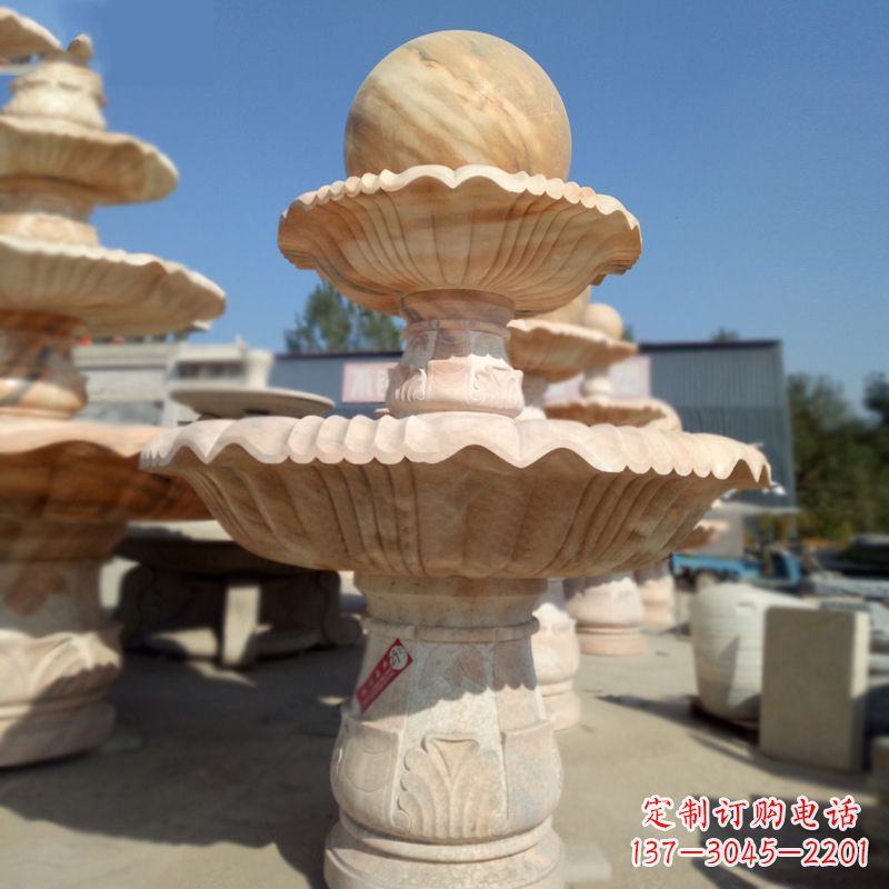 泰安别墅庭院风水球