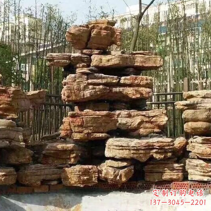 泰安自然美景·假山奇石