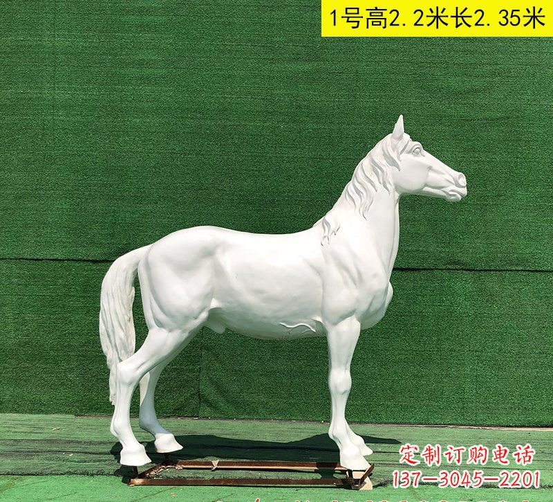 泰安玻璃钢马雕塑——精美的艺术品