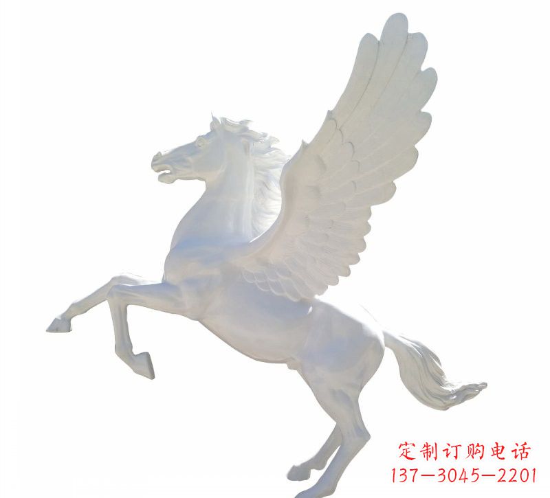 泰安新款玻璃钢飞马摆件