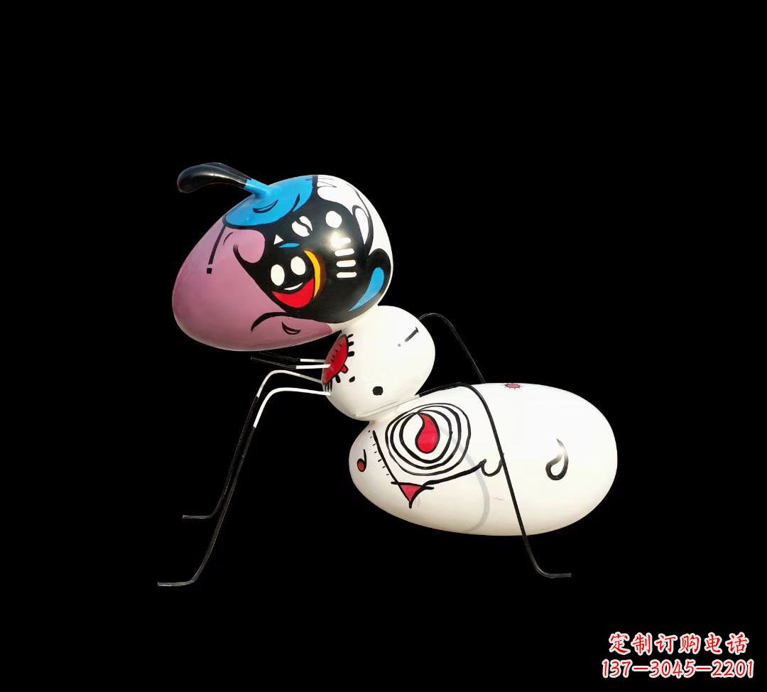 泰安精美玻璃钢蚂蚁雕塑