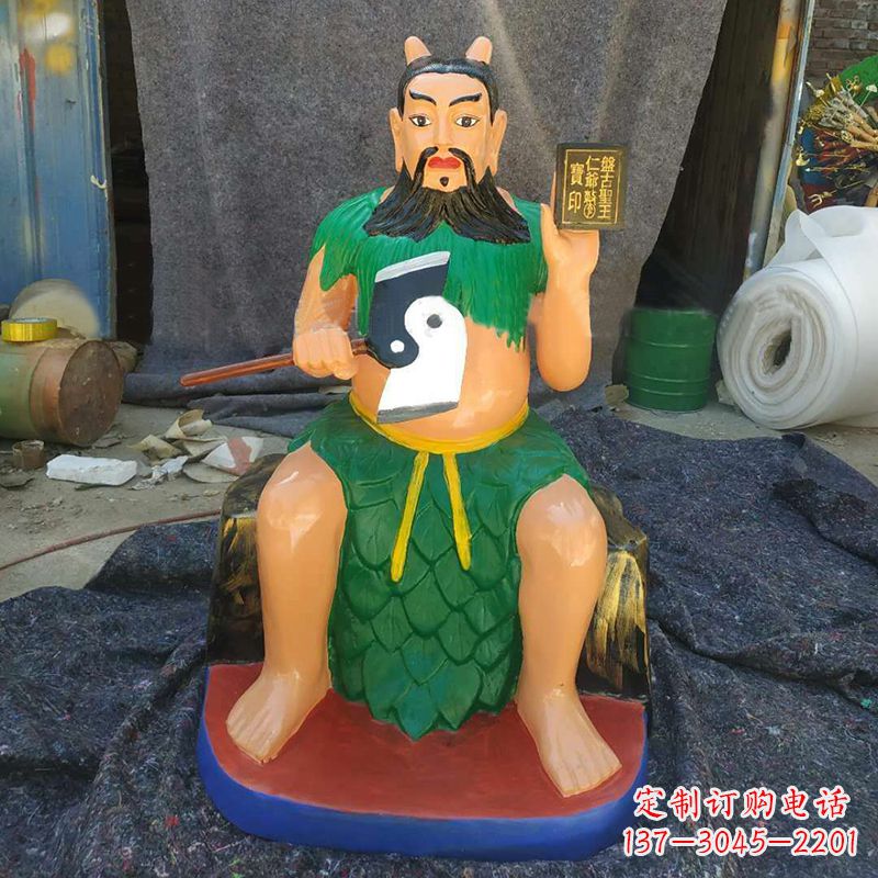泰安神农雕像的艺术之美