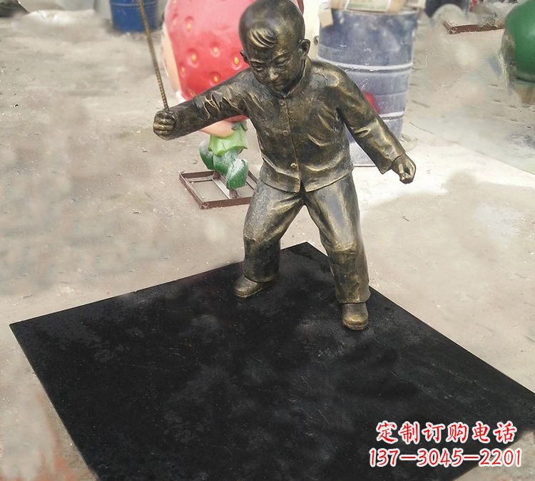 泰安玻璃钢陀螺雕塑
