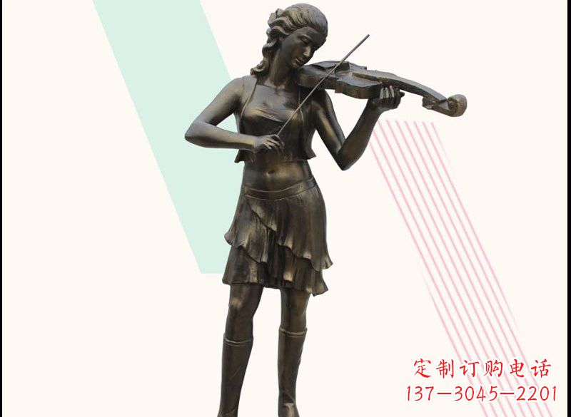 泰安玻璃钢雕刻的女孩