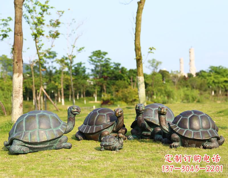 泰安玻璃钢乌龟雕塑——融合古典和现代的精美杰作