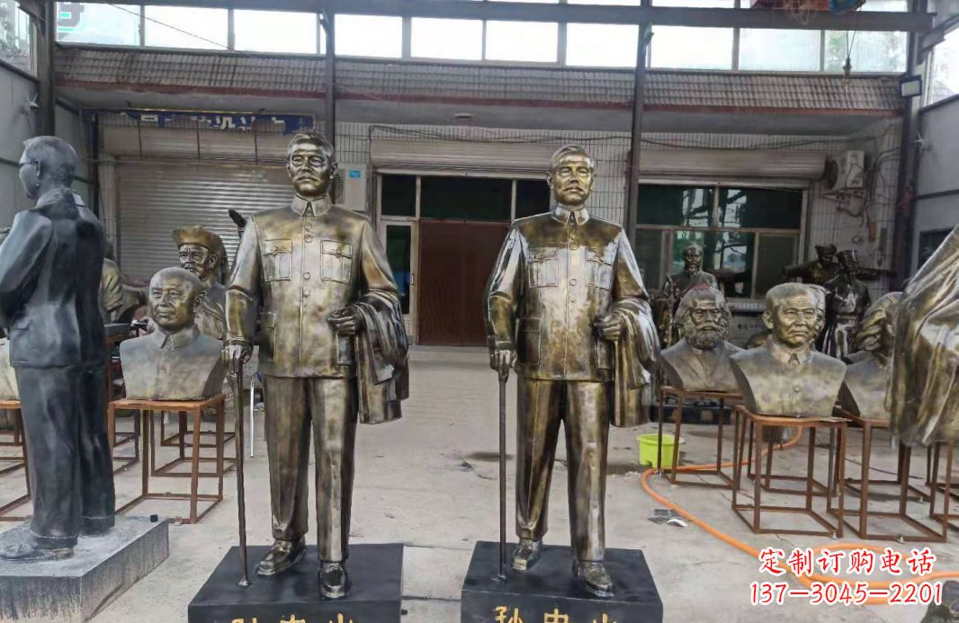 泰安玻璃钢仿铜的孙中山雕塑——缅怀伟人,传承精神