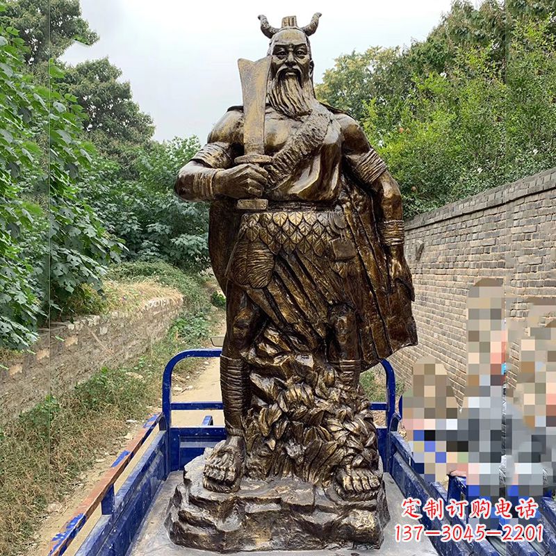 泰安炎帝神农氏玻璃钢雕塑一种新的艺术形式