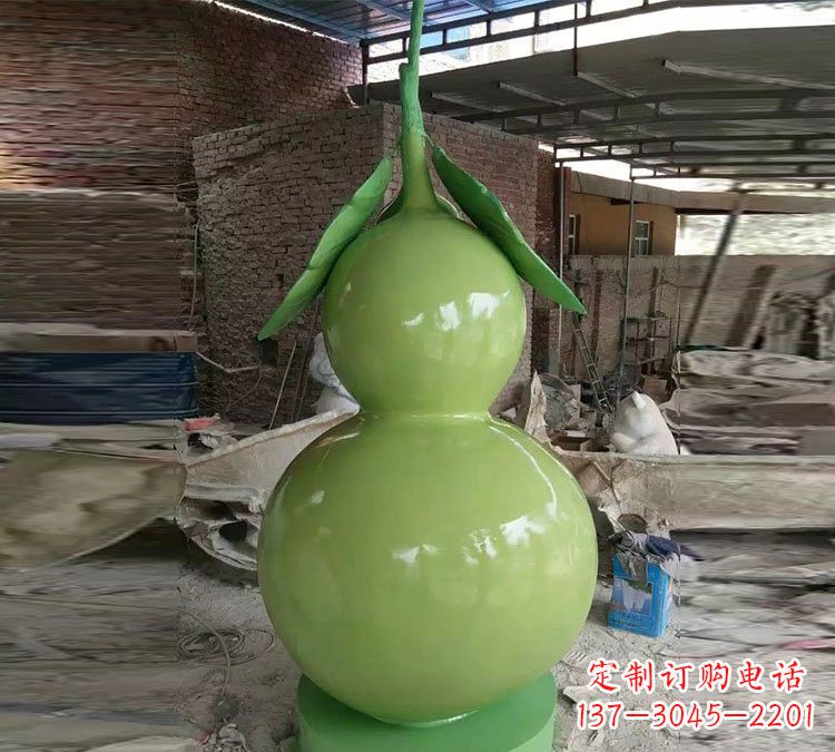 泰安玻璃钢葫芦雕塑——艺术中的精美之作