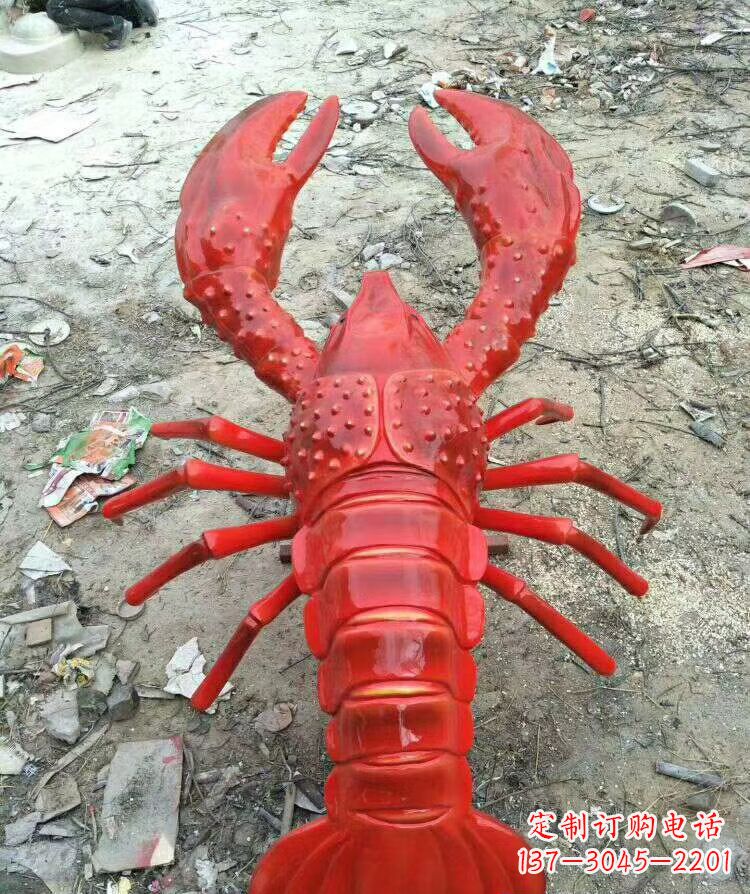 泰安玻璃钢仿真龙冠动物雕塑