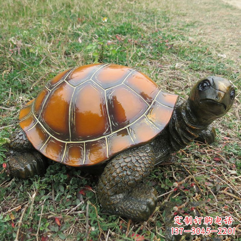 泰安玻璃钢制乌龟雕塑——艺术的精美呈现