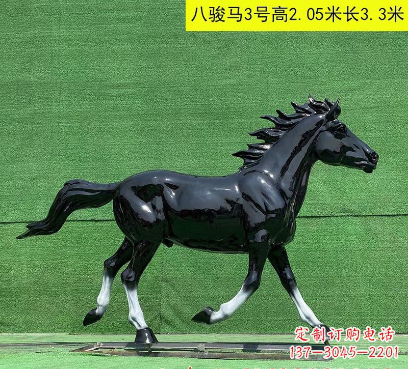 泰安玻璃钢马雕塑一种特殊的艺术品