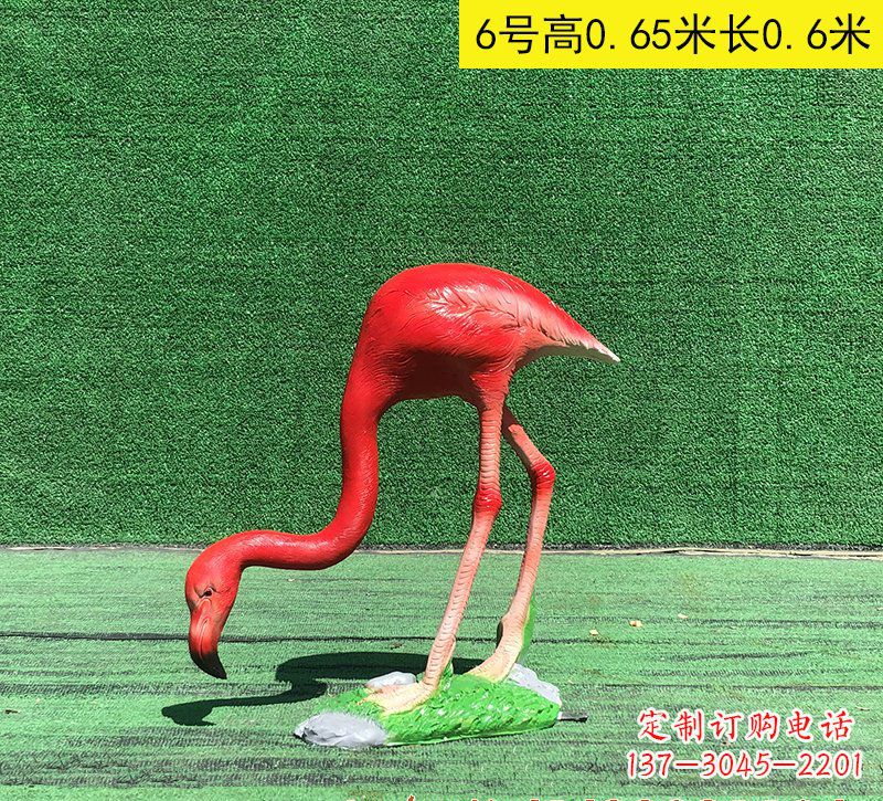 泰安精美玻璃钢火烈鸟雕塑