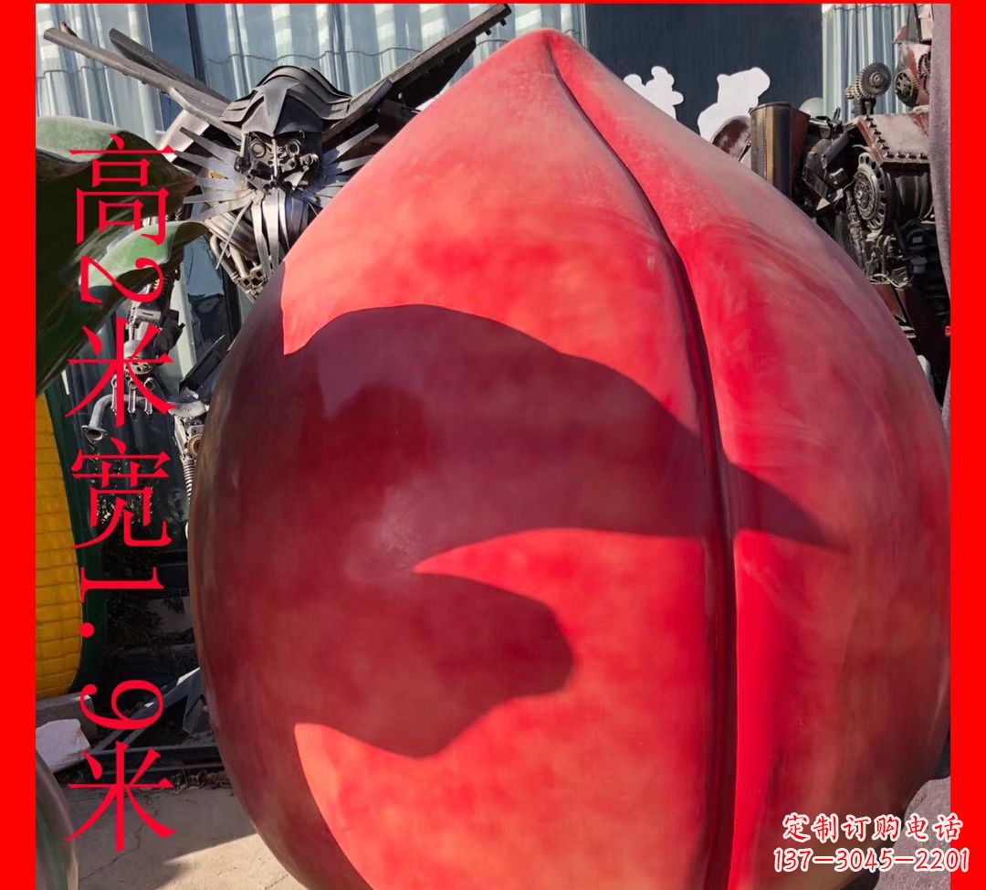 泰安玻璃钢水果雕塑——给你一个美好的景观