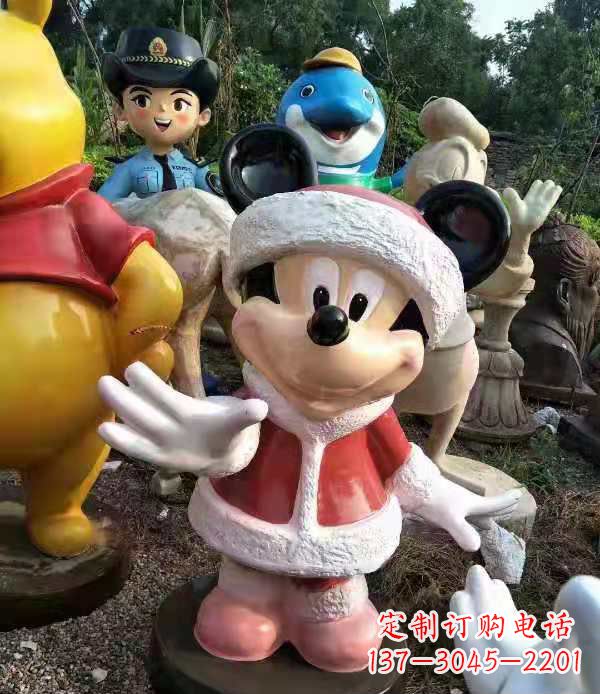 泰安玻璃钢制米老鼠雕塑