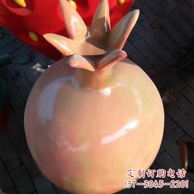 泰安石榴雕塑绚丽多彩的艺术瑰宝