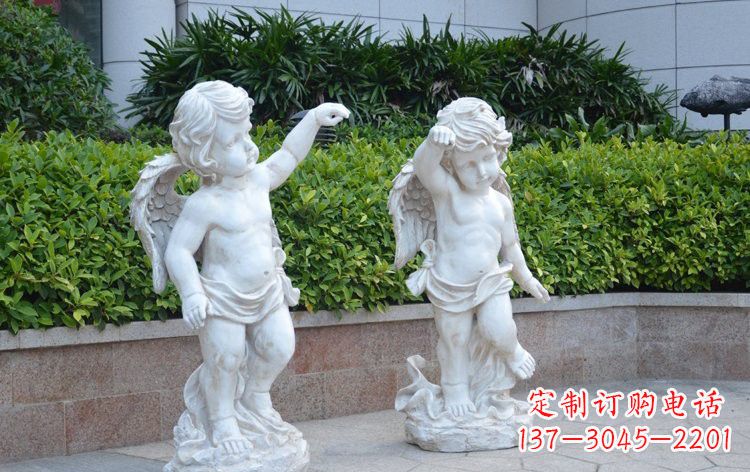 泰安玻璃钢天使雕塑精美绝伦