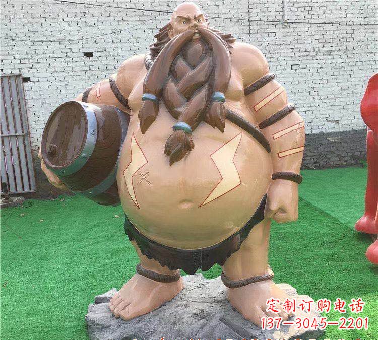 泰安英雄雕塑玻璃钢的艺术之美