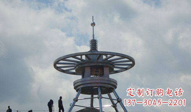 泰安不锈钢避雷针雕塑——安全守护者