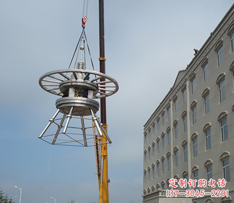 泰安不锈钢避雷针雕塑一种古老又充满现代感的艺术