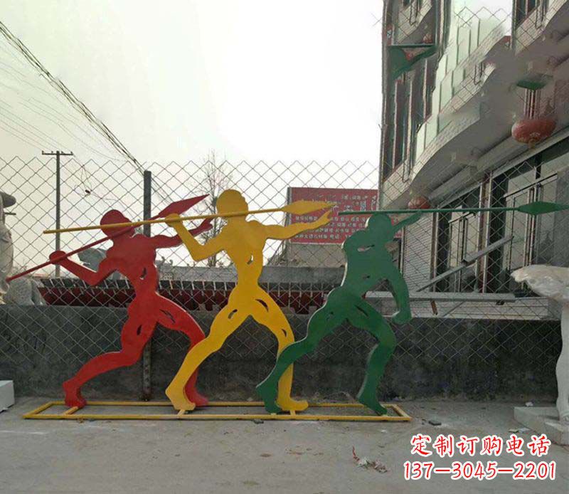 泰安不锈钢标枪雕塑一种新兴的艺术形式