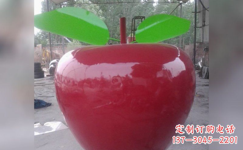 泰安不锈钢城市苹果景观