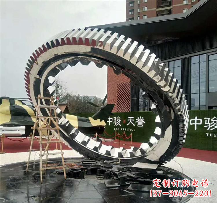 泰安不锈钢齿轮雕塑
