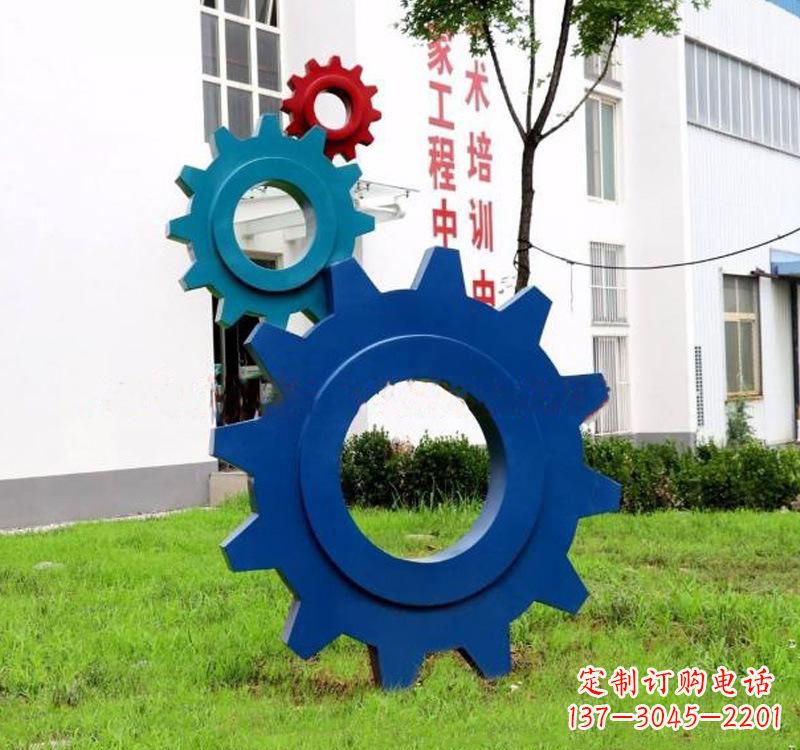 泰安不锈钢齿轮雕塑创新艺术的结晶