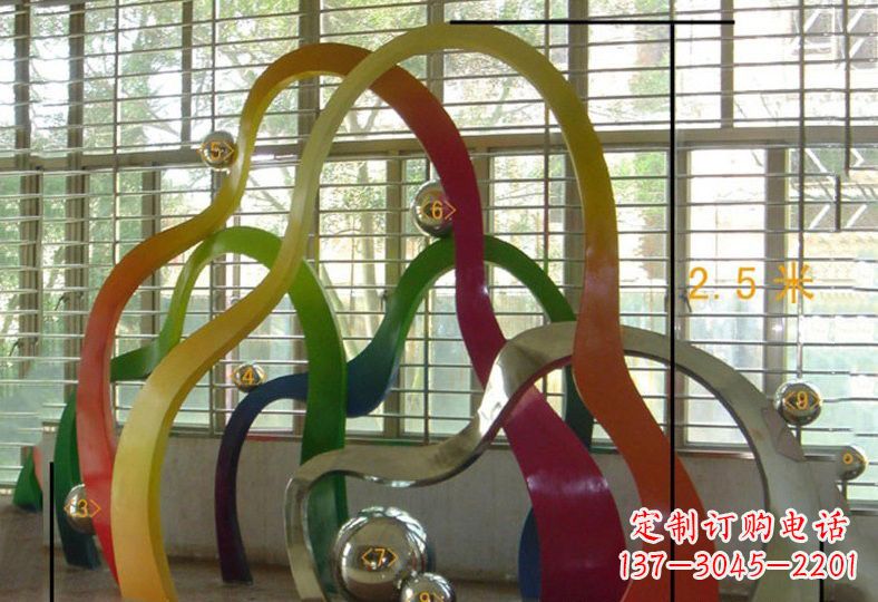 泰安不锈钢假山雕塑精致耐用的艺术品