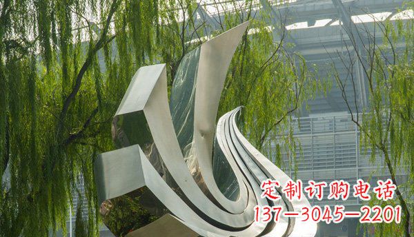 泰安不锈钢鸽子雕塑