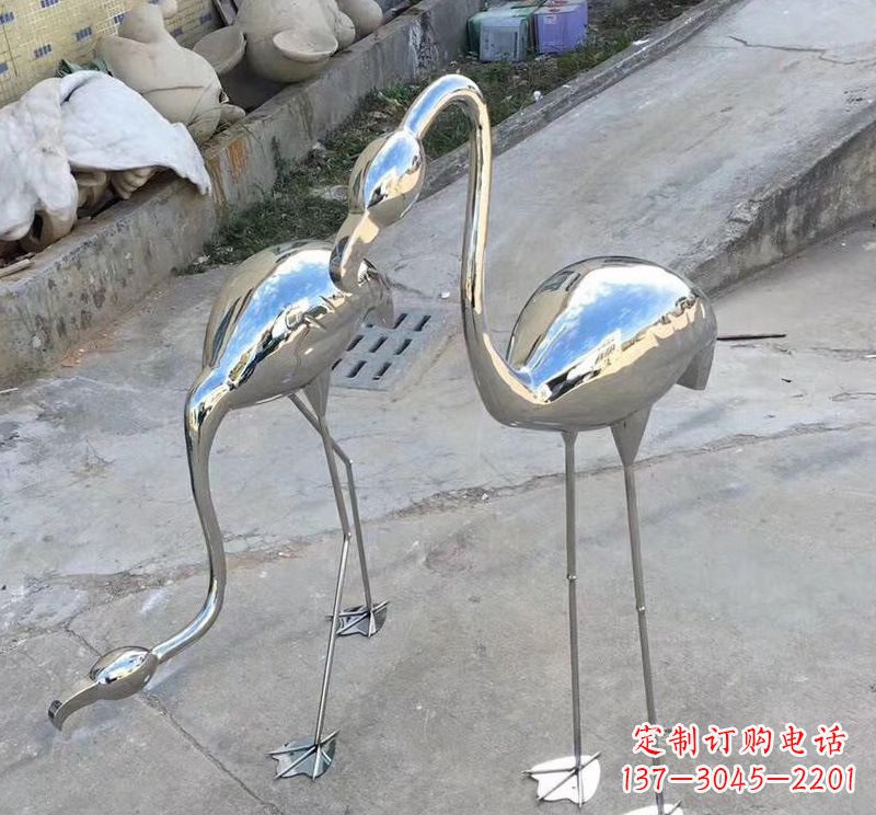 泰安传统工艺不锈钢动物雕塑