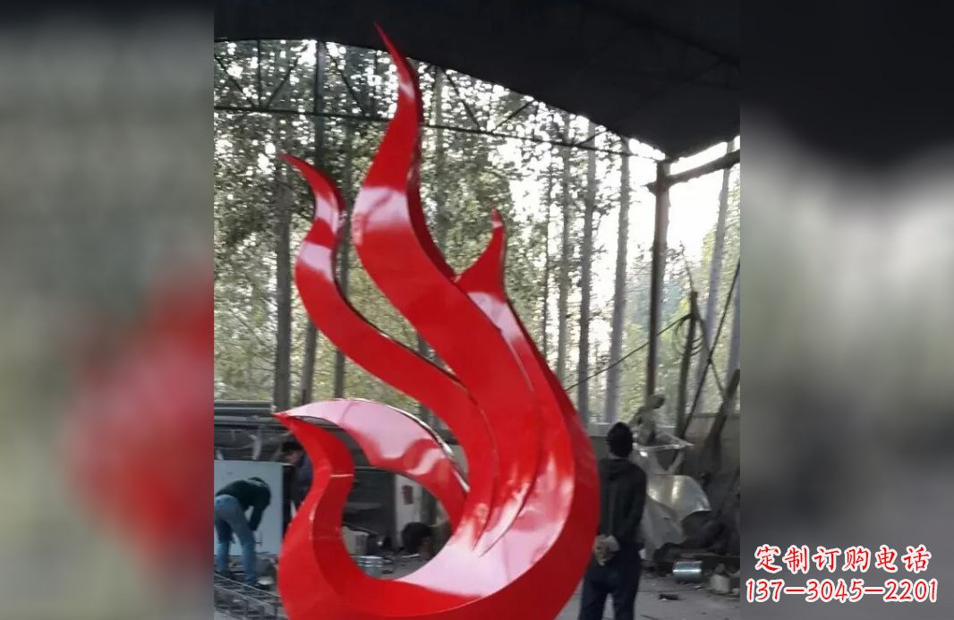 泰安不锈钢凤凰雕塑美轮美奂