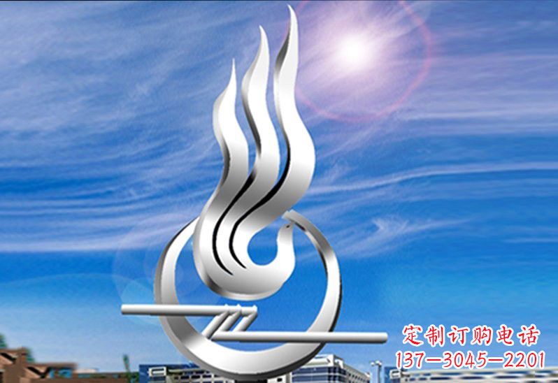 泰安精美不锈钢凤凰雕塑