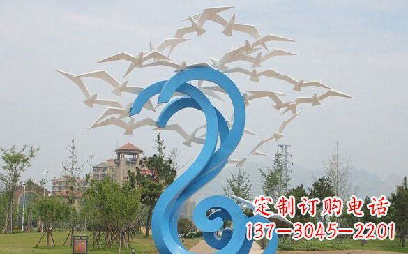 泰安不锈钢海鸥雕塑